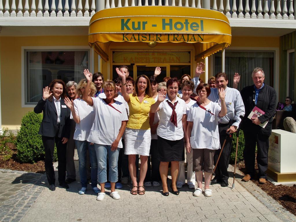 Kurhotel Kaiser Trajan Bad Gögging Buitenkant foto